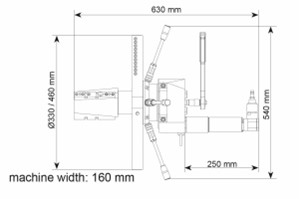 DWT MF5i Boru Kaynak Ağzı Açma Makinesi