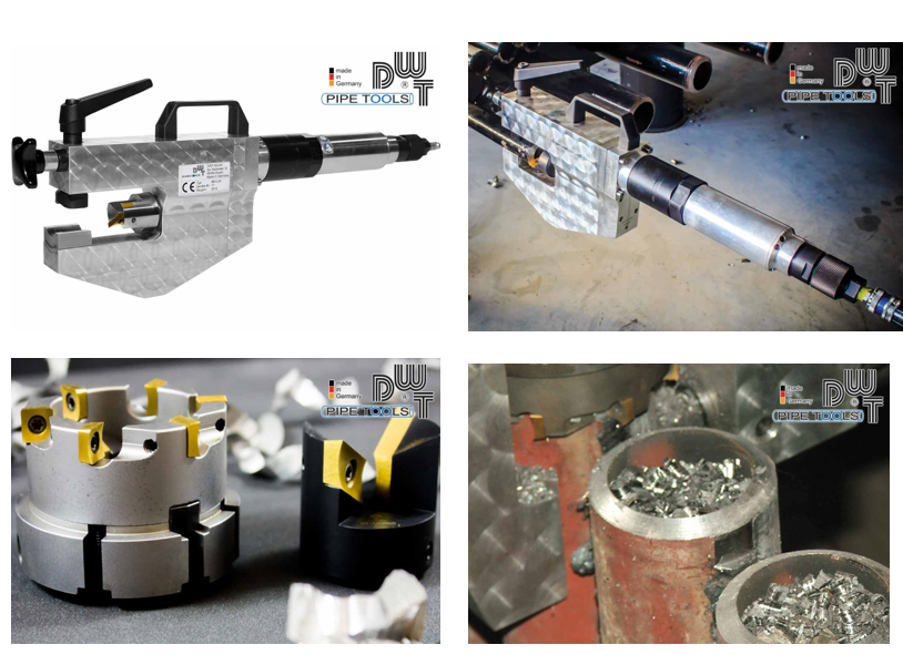 DWT MF3-25 Dıştan Kavramalı Boru Kaynak Ağzı Açma Makinesi