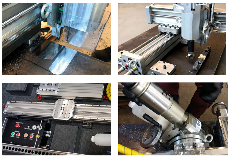 DWT 3 Eksenli Taşınabilir Freze Makinesi