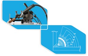Koweld CS-471 Yatay Tip Çok Pasolu Köşe Kaynak Robotu